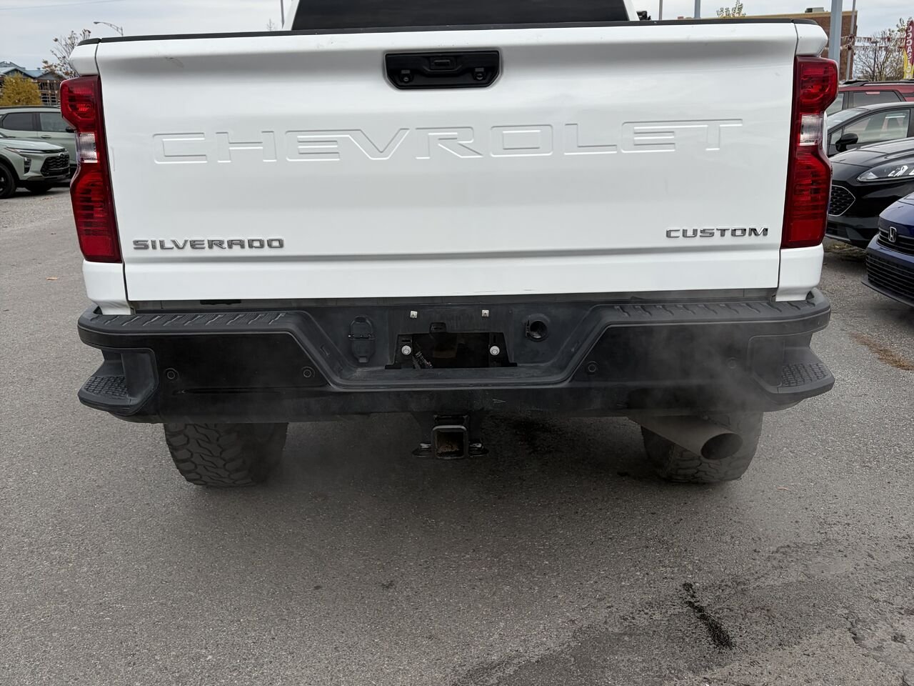 CHEVEROLET SILVERADO DIESEL Custom cabine multiplace 4RM 159 po 2024 Blanc Gatineau - photo #14