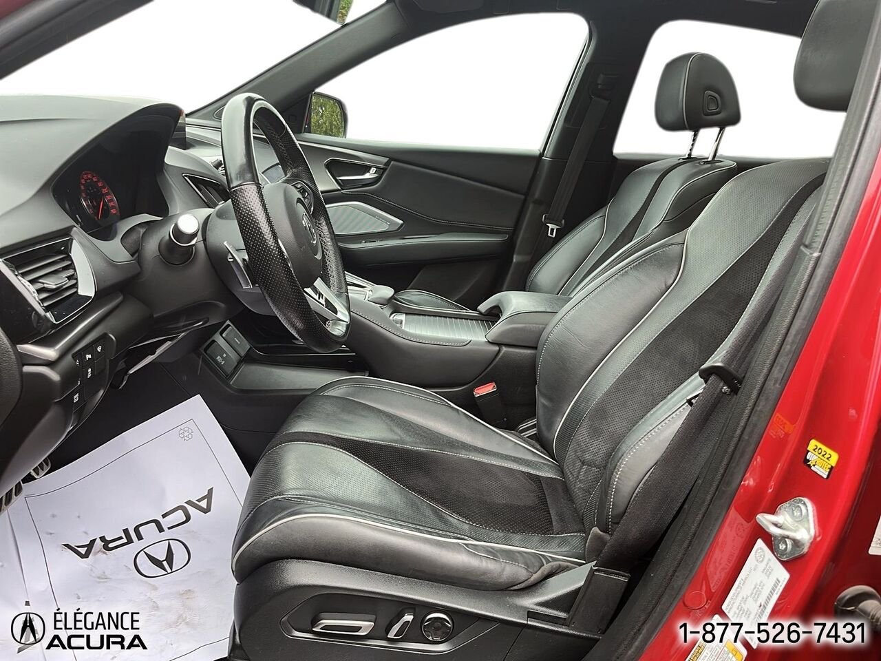2021 Acura RDX A-Spec TI | A8927A Red Granby - photo #10
