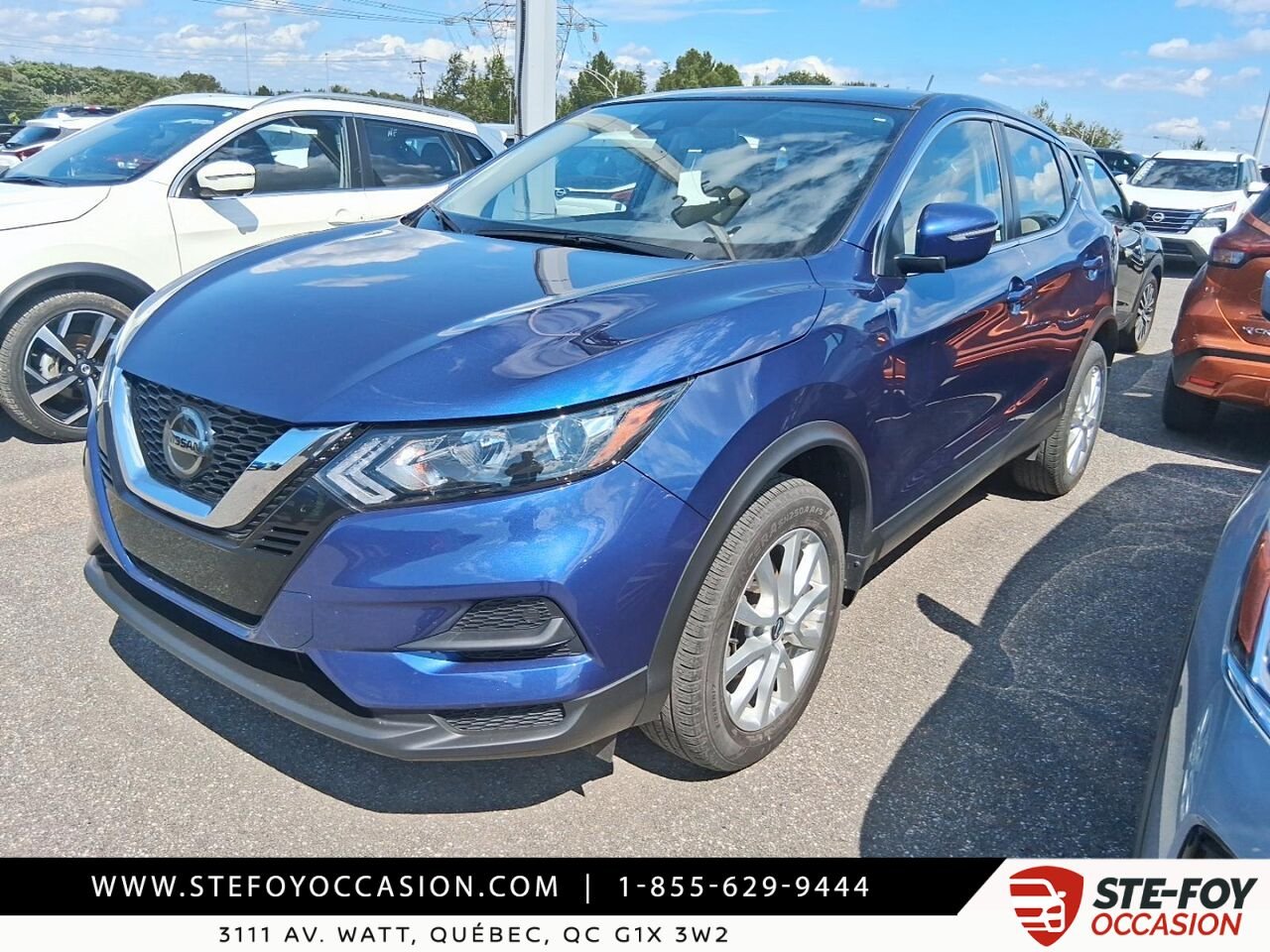 2023 Nissan Qashqai S Blue Québec - photo #0