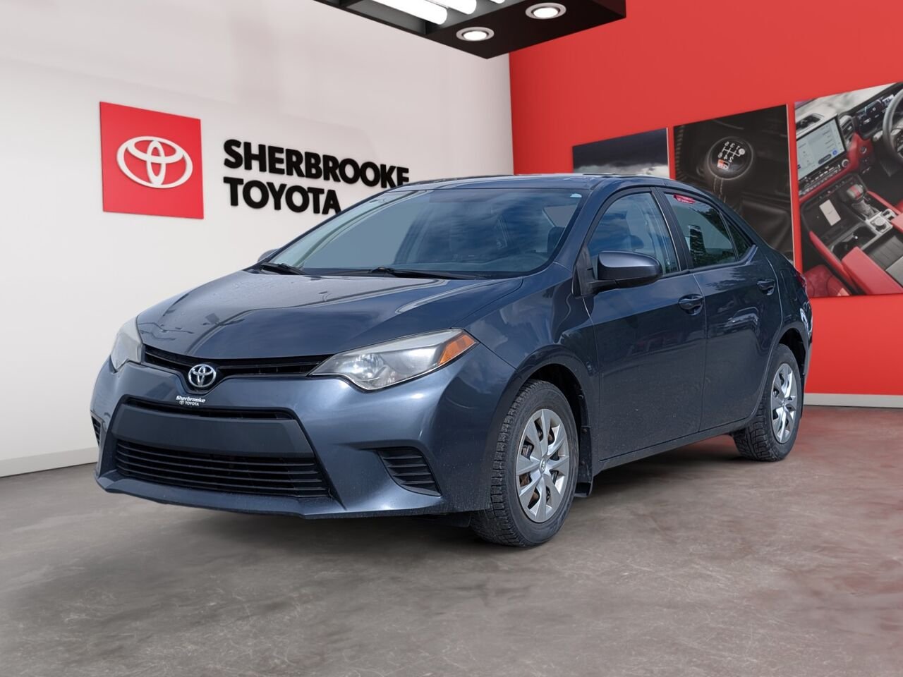 Toyota Corolla CE/VITRES ÉLECTRIQUES/AC 2014 Bleu Sherbrooke - photo #0