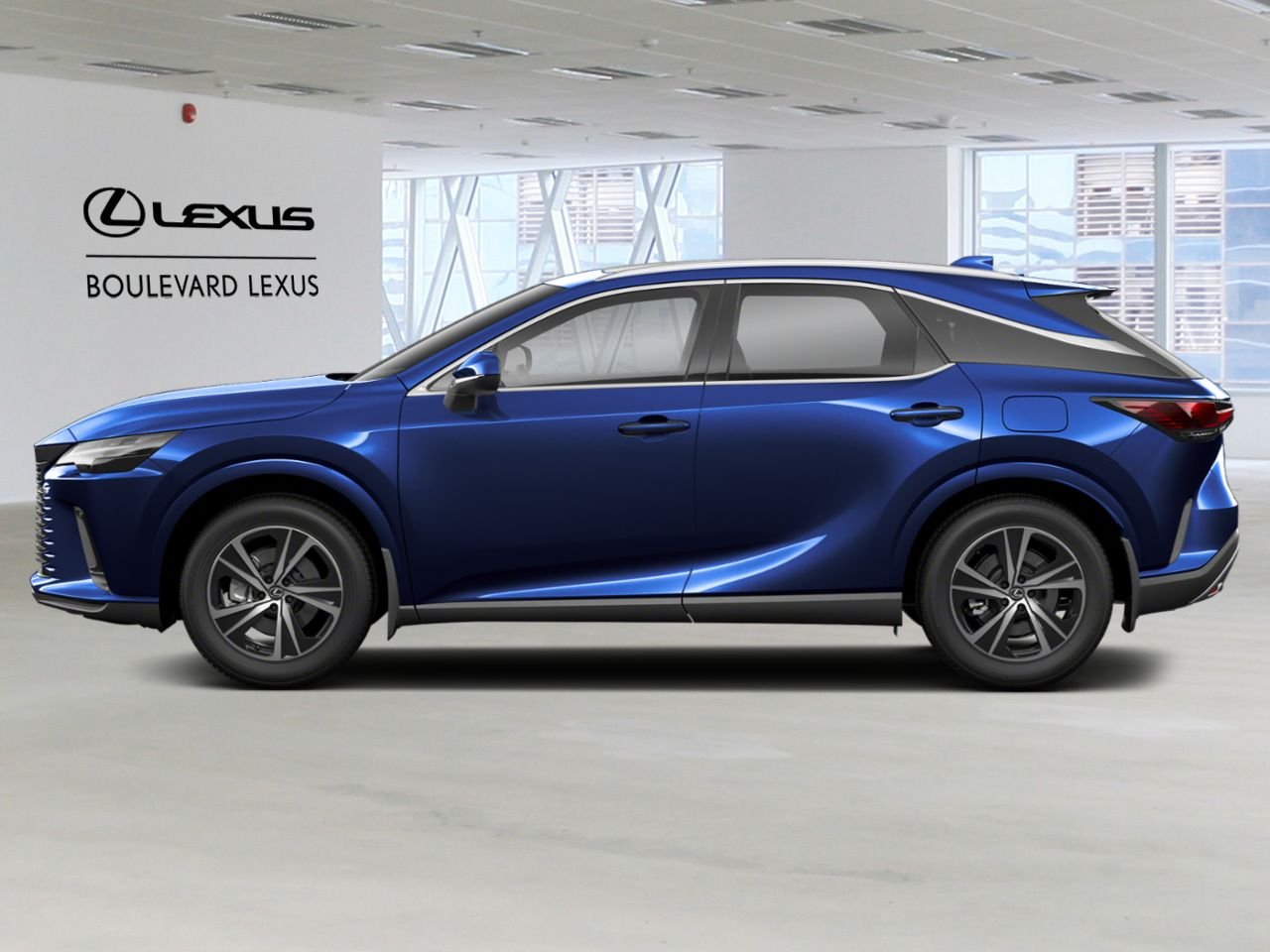 Lexus RX 20029A | RX 350h BA 2024 Bleu Québec - photo #1