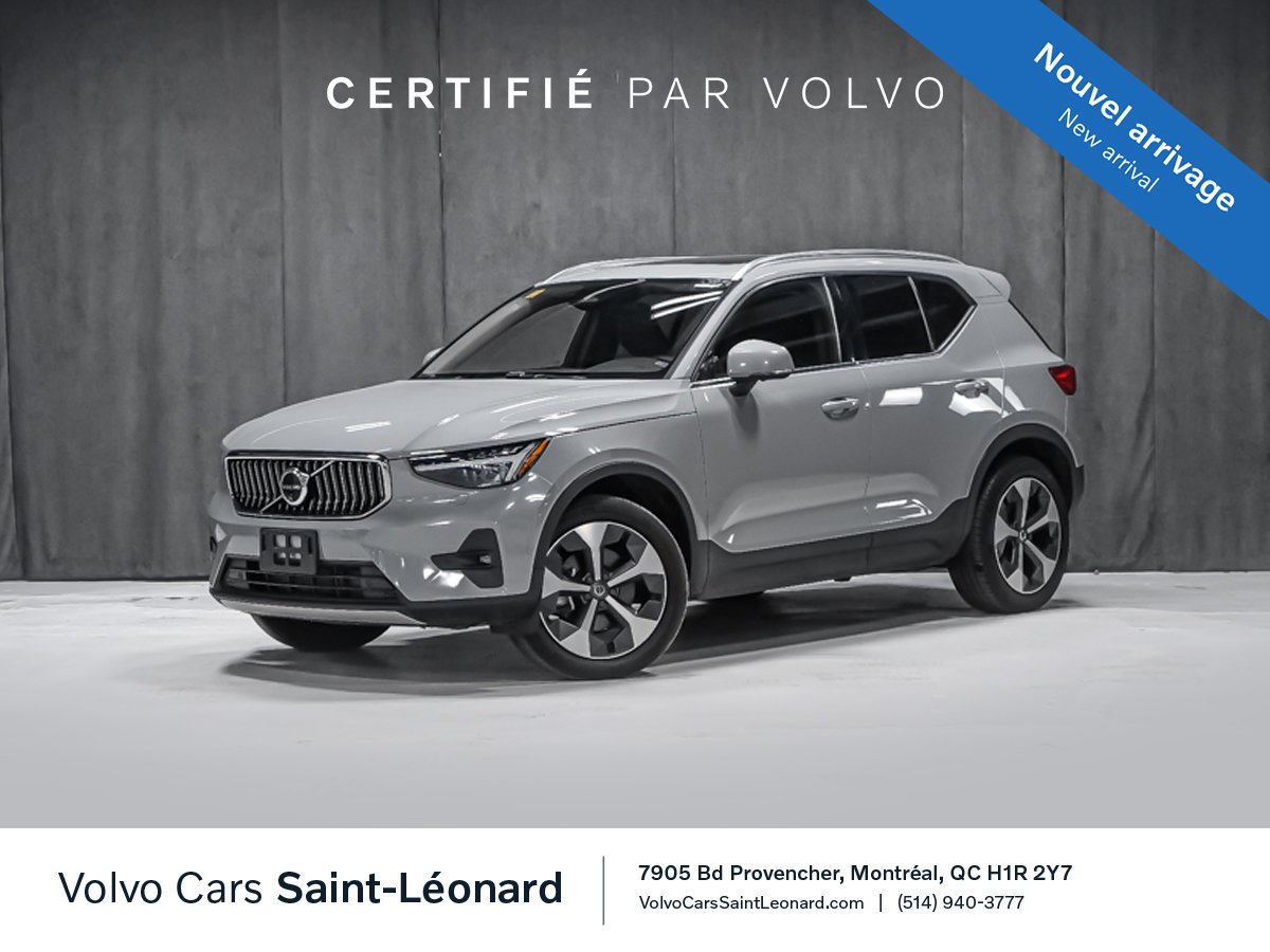 2024 Volvo XC40 B5 PLUS BRIGHT Grey Montreal - photo #0