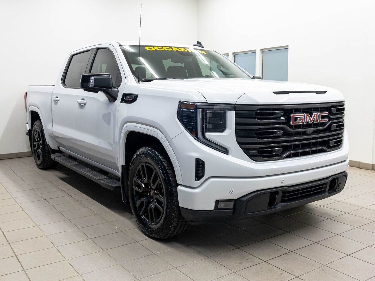 GMC Sierra 1500 ELEVATION CREW 4X4 DIESEL *NAV* SIÈGES CHAUFF BOSE 2024 Blanc Saint-Jérôme - photo #9