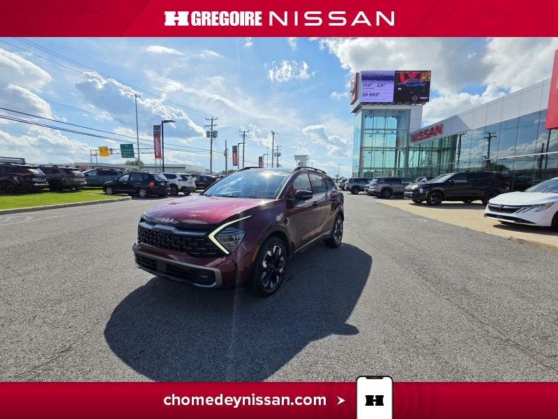 Kia Sportage X-Line Limited Cuir * Toit * Carplay * 2023 Rouge