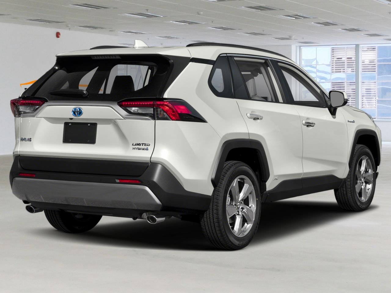 Toyota RAV4 hybride Limited TI 2021 Blanc Gatineau - photo #1