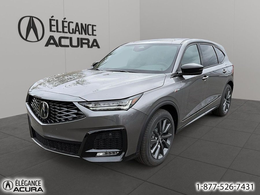 2026 ACURA MDX A-SPEC Liquid Carbon Metallic
