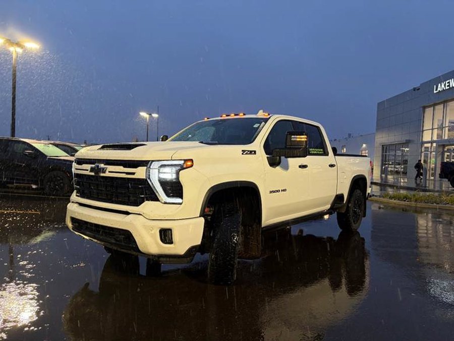 2024 Chevrolet Silverado 3500HD LTZ Plus Z71 Sport Edition 6.6L Duramax | Power Sunroof White