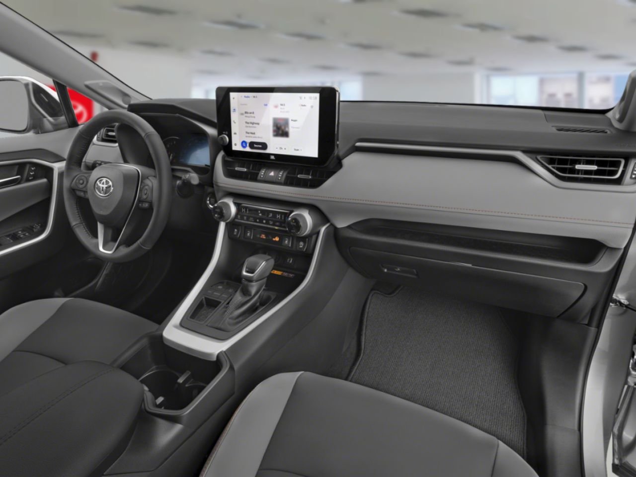 2025 Toyota RAV4 XLE AWD / CLEAN CARFAX / HEATED SEATS / MOONROOF / ALLOY WHEELS / CARPLAY AND ANDROID AUTO Black Mississauga - photo #4