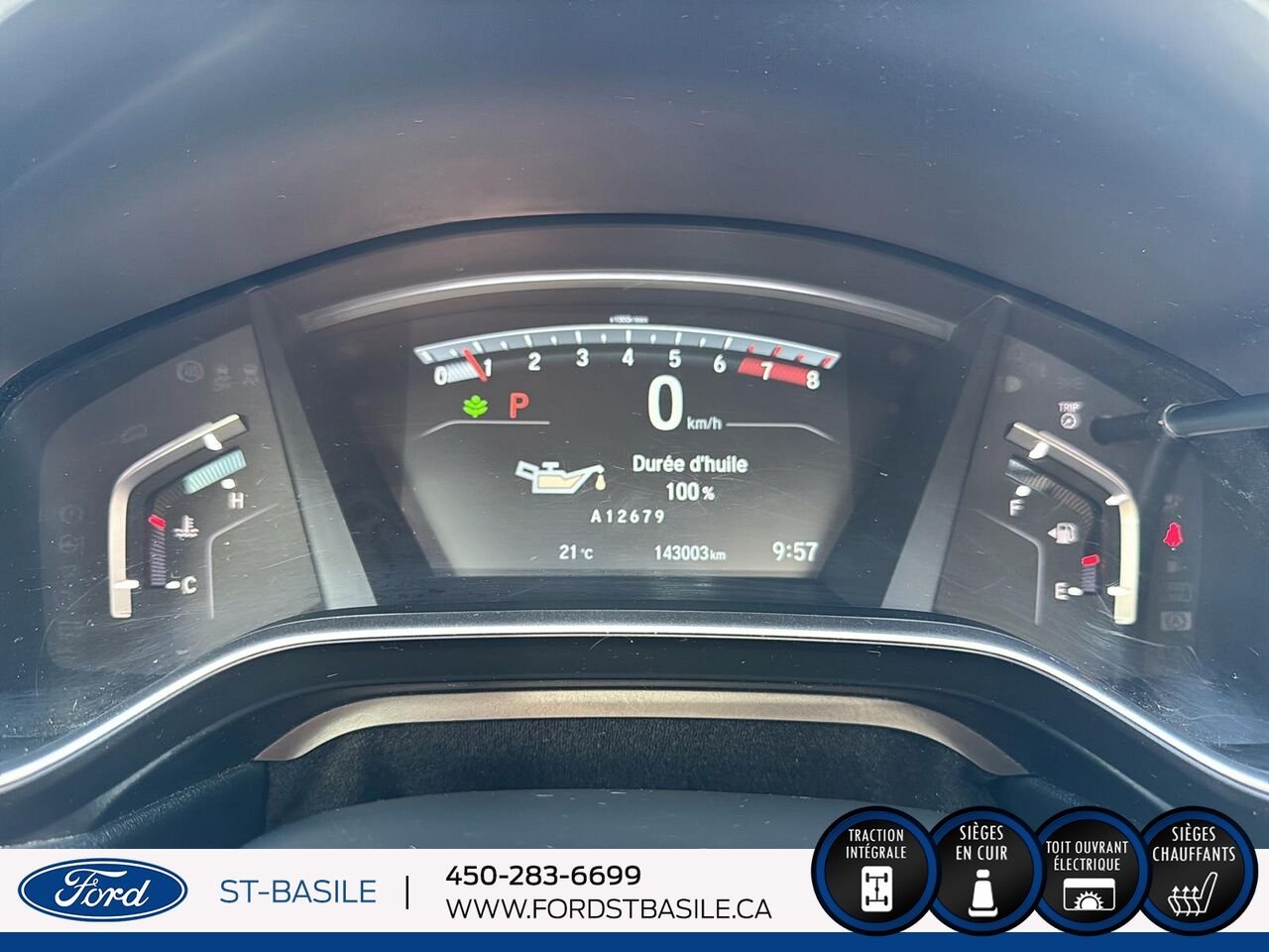 2018 HONDA CR-V Red Saint-Basile-le-Grand - photo #23