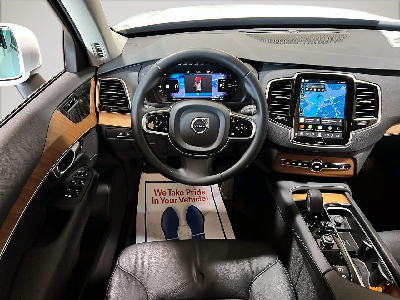 2024 Volvo XC90 Recharge PLUS BRIGHT THEME White Québec - photo #12