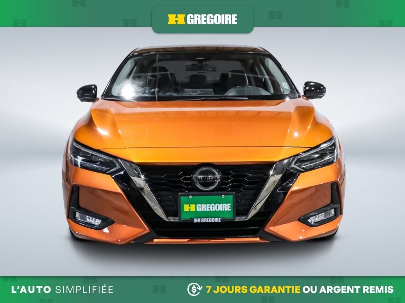 Nissan Sentra SR AUTO AC CUIR TOIT MAGS CAM RECULE BLUETOOTH 2023 Orange