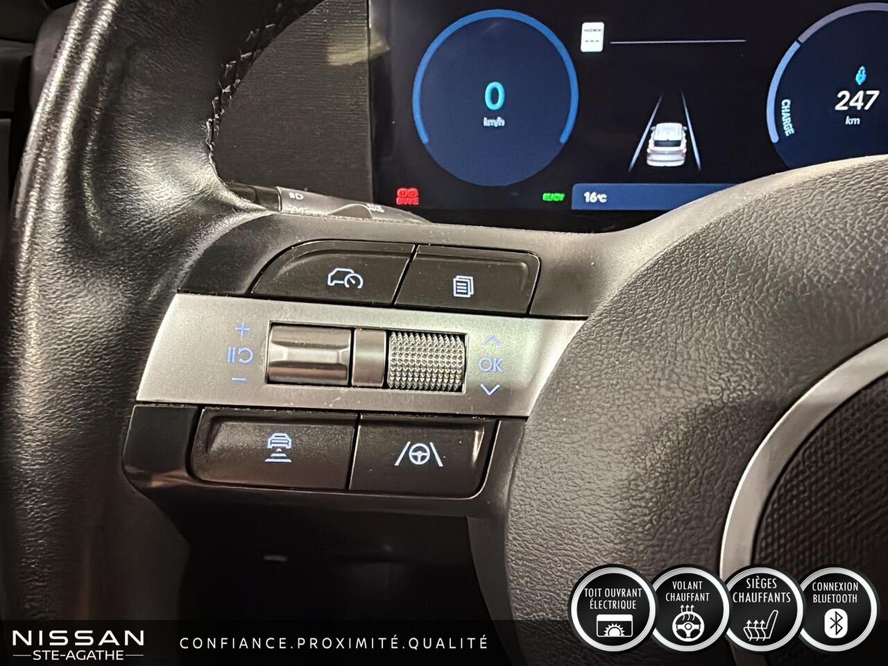2024 Hyundai Kona Electric ULTIMATE TA | 100 % ÉLECTRIQUE | TOIT OUVRANT | CAMÉRA 360° | TÊTE HAUTE Red Saint-Jérôme - photo #14