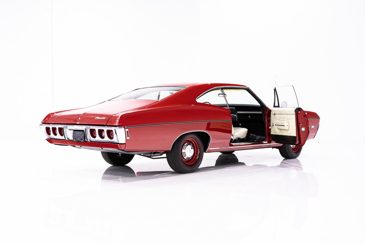 Chevrolet Impala Match N# L72 427/425 4spd 4.56gear Org Bill Of Sale | PRIX EN USD 1968 Rouge Montréal - photo #114