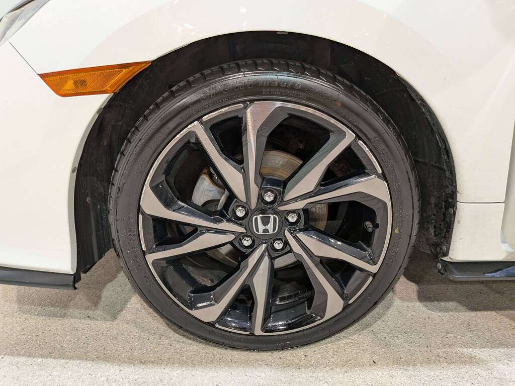 2019 Honda Civic Hatchback Sport Manual White Val-David - photo #35