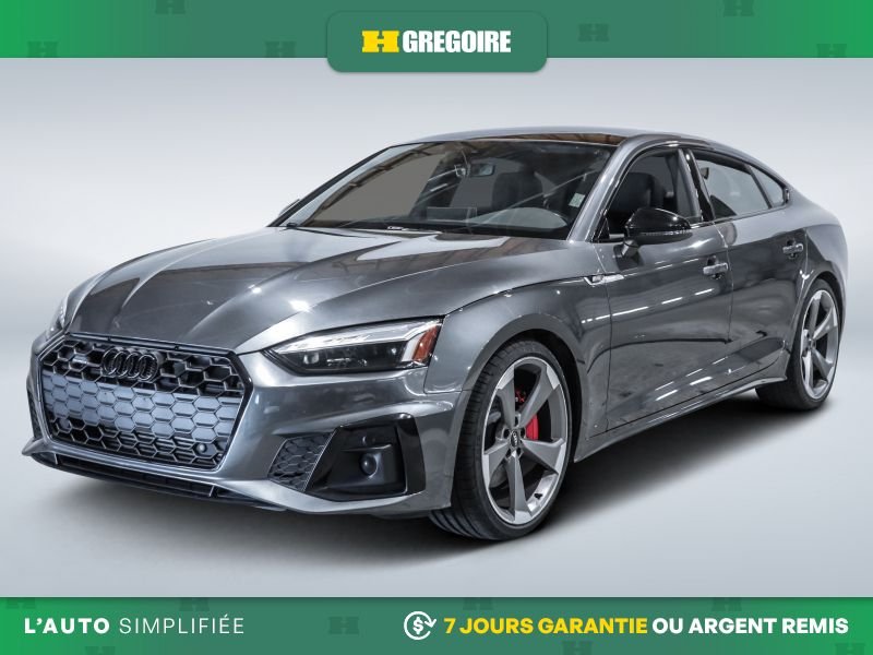 Audi A5 2022 Argent Blainville - photo #2