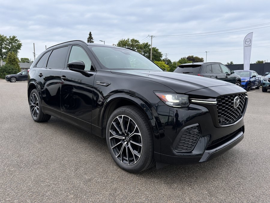 2025 Mazda CX-70 hybride rechargeable 2025 Black