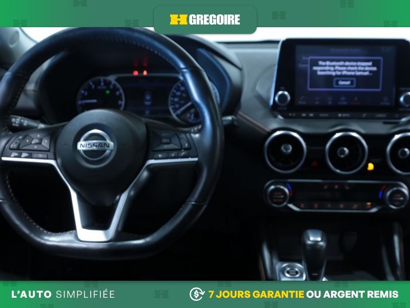 Nissan Sentra 822807 | SR AUTO A/C CUIR TOIT GR ELECT MAGS CAM RECUL BLUE 2021 Blanc Laval - photo #16