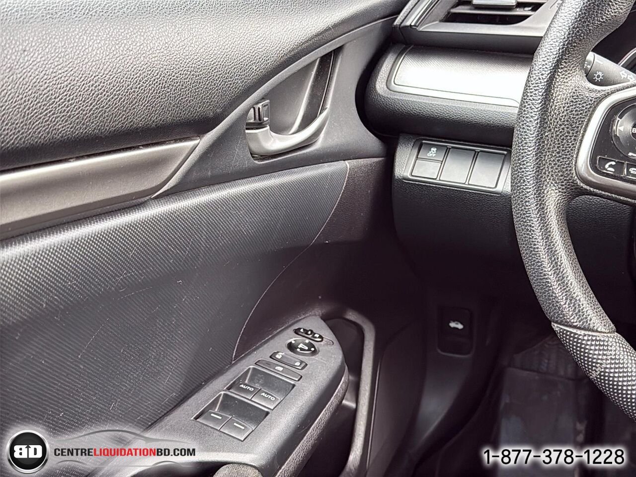 Honda Civic Hayon LX 5 portes BM | BD0398A 2017 Noir Granby - photo #13