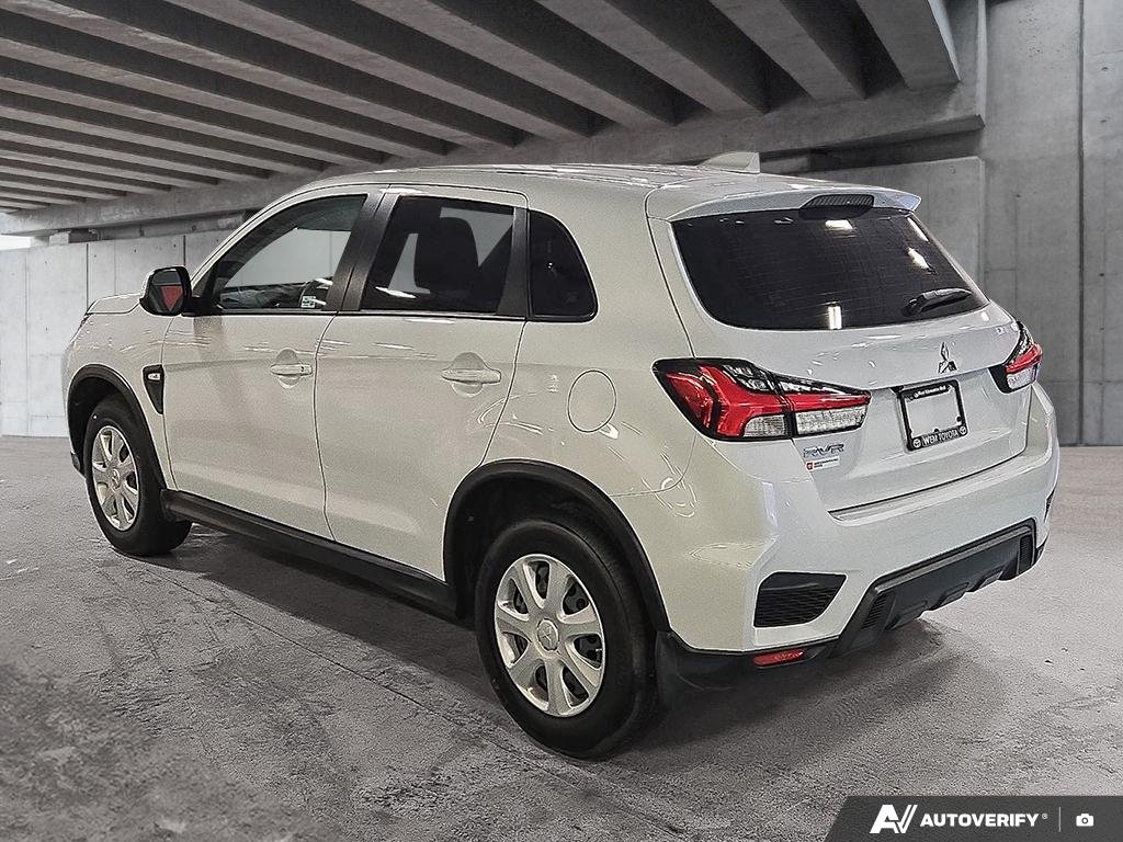 2025 Mitsubishi RVR 2602191A | ES, low kms, nearly new. White Edmonton - photo #3