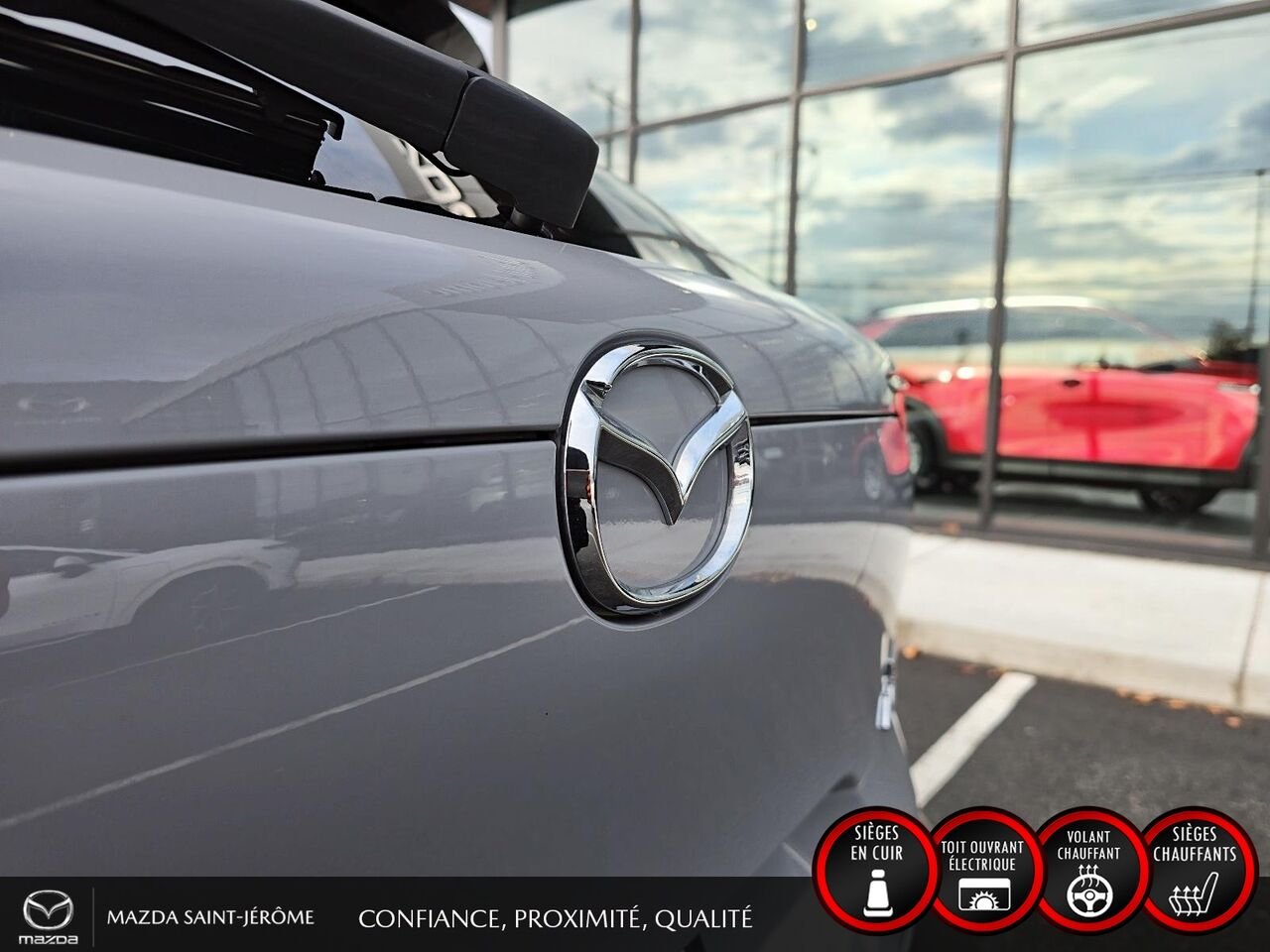 Mazda CX-30 GS LUXURY | 1 PROPRIÉTAIRE | JAMAIS ACCIDENTÉ | CUIR | TOIT OUVRANT | AWD 2025 Blanc Saint-Jérôme - photo #7