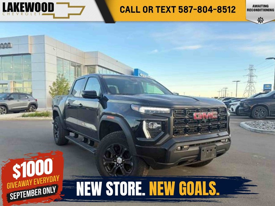 2024 GMC Canyon Elevation Premium 2.7T | Power Sunroof Black