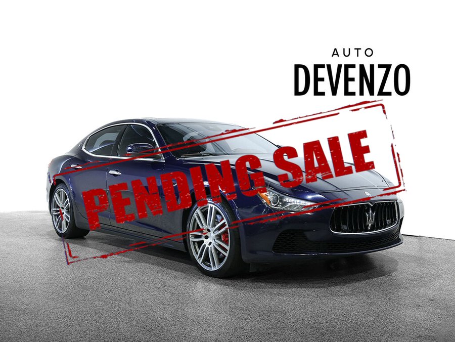 Maserati Ghibli S Q4 3.0L 2017 Bleu