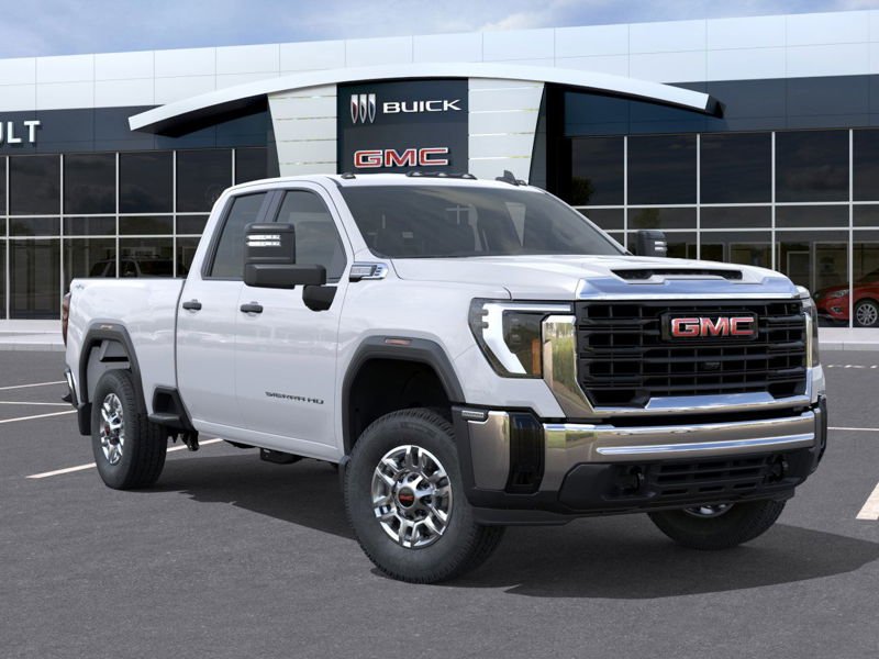 GMC Sierra 2500HD Pro cabine double 4RM 149 po 2026 BLANC SOMMET Sherbrooke - photo #6