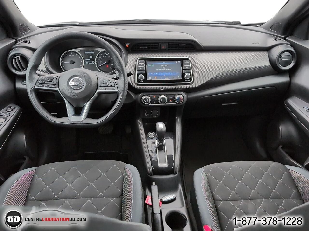 2019 Nissan Kicks S | A8830 Black Granby - photo #15