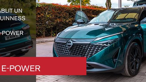 Nissan établit un record Guinness avec son Qashqai e-POWER
