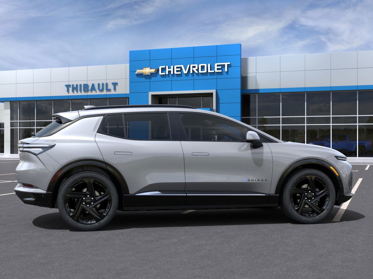 2025 Chevrolet Equinox EV RS Sterling Grey Metallic Saint-Eustache - photo #4