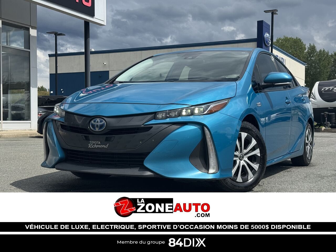 Toyota Prius Prime 2020 Bleu Granby - photo #0