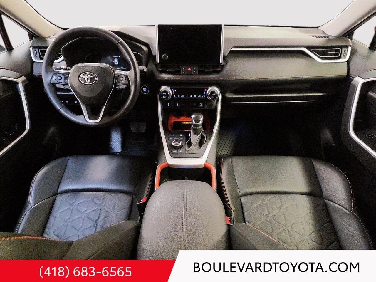 2024 Toyota RAV4 97734B-130 | TRAIL Midnight Black Metallic Québec - photo #18