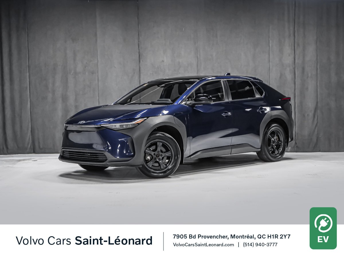 Toyota bZ4X XLE AWD 2023 Bleu Montréal - photo #0
