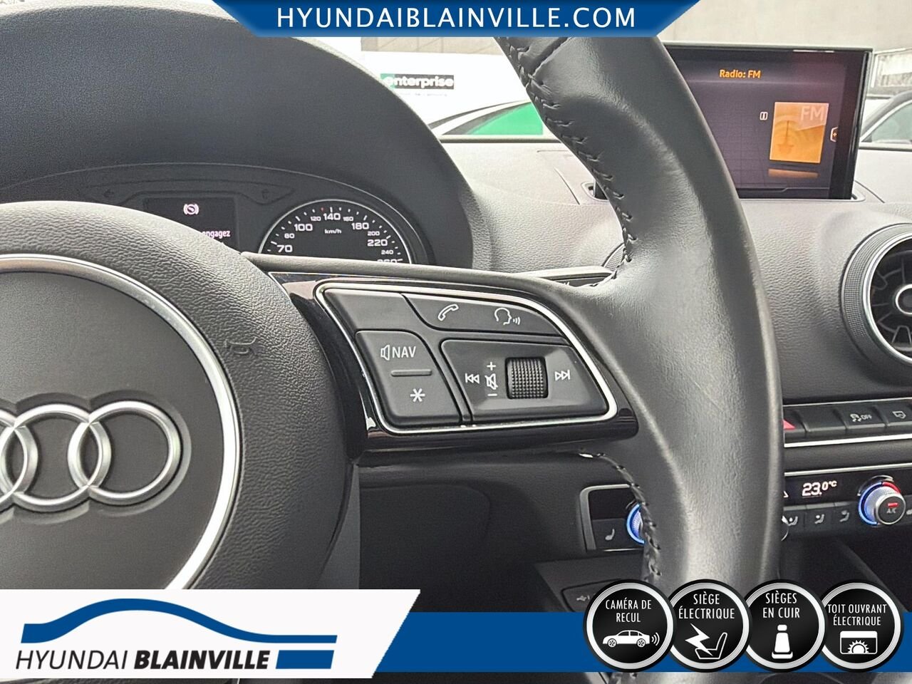2019 Audi A3 berline Blue Blainville - photo #14