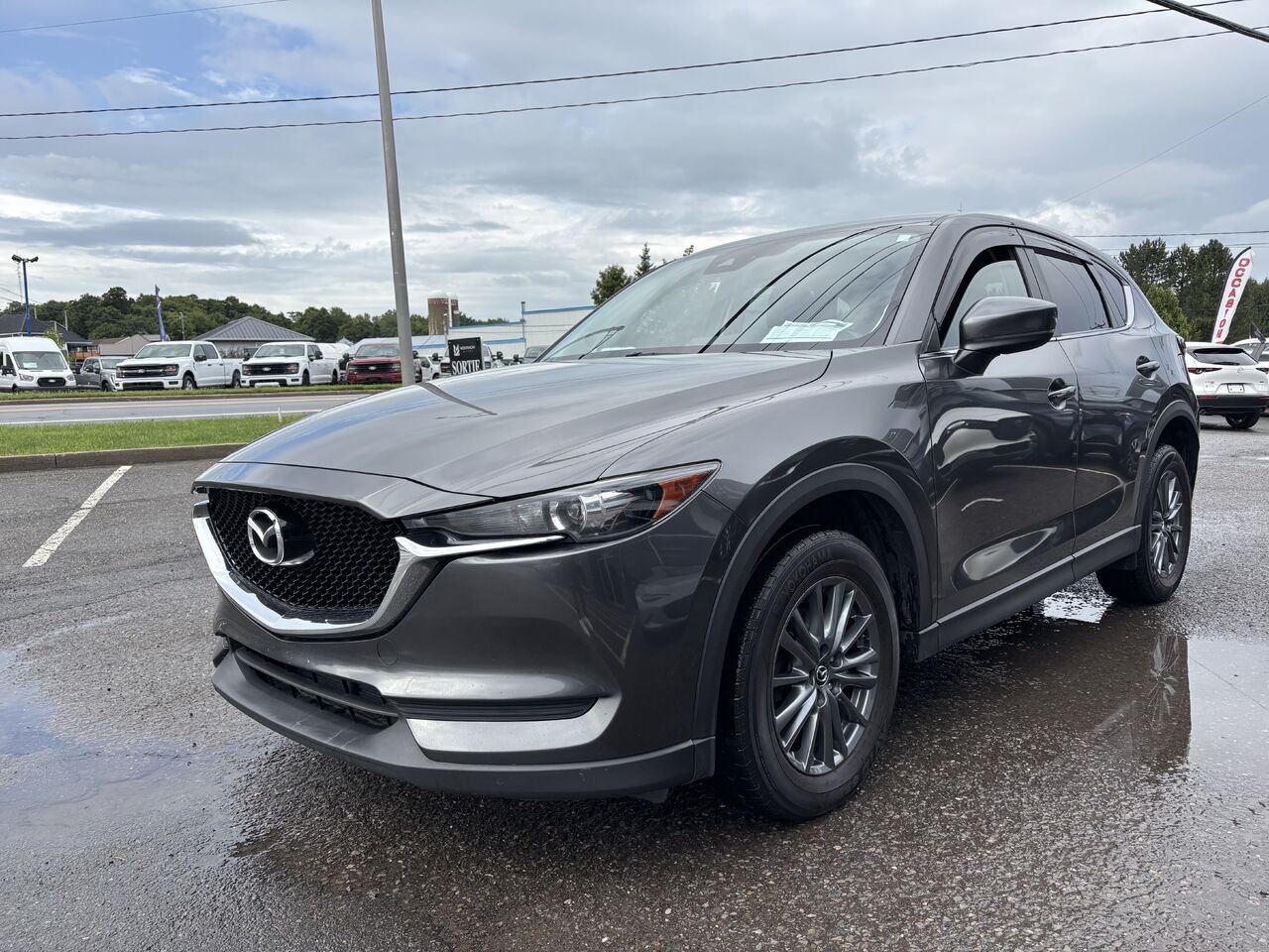 Mazda CX-5 Traction intégrale, 4 portes, boîte automatique, GS 2017 Gris Montmagny - photo #2