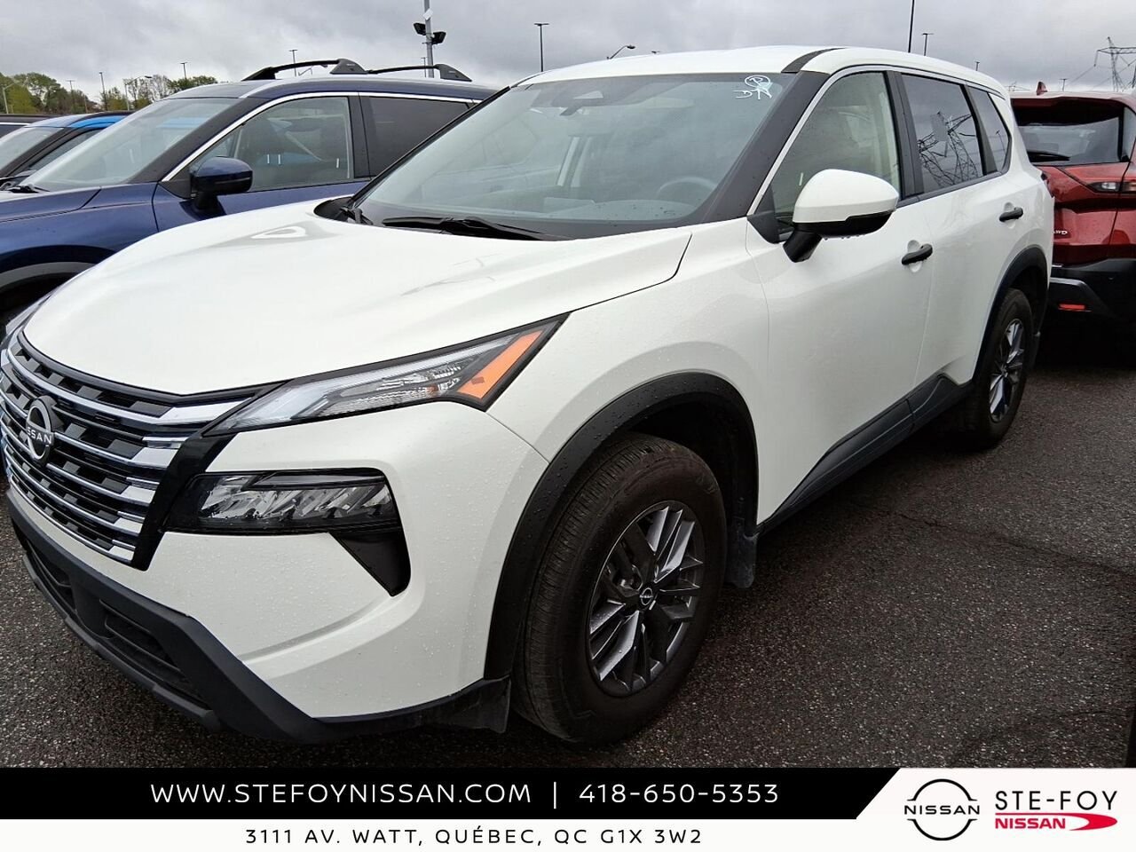 Nissan ROGUE S TRACTION INTEGRALE 2024 Blanc Ste-Foy - photo #1
