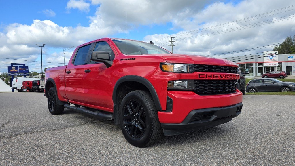 CHEVROLET Silverado 1500 Custom 4X4 2022 Rouge Mont-Laurier - photo #2