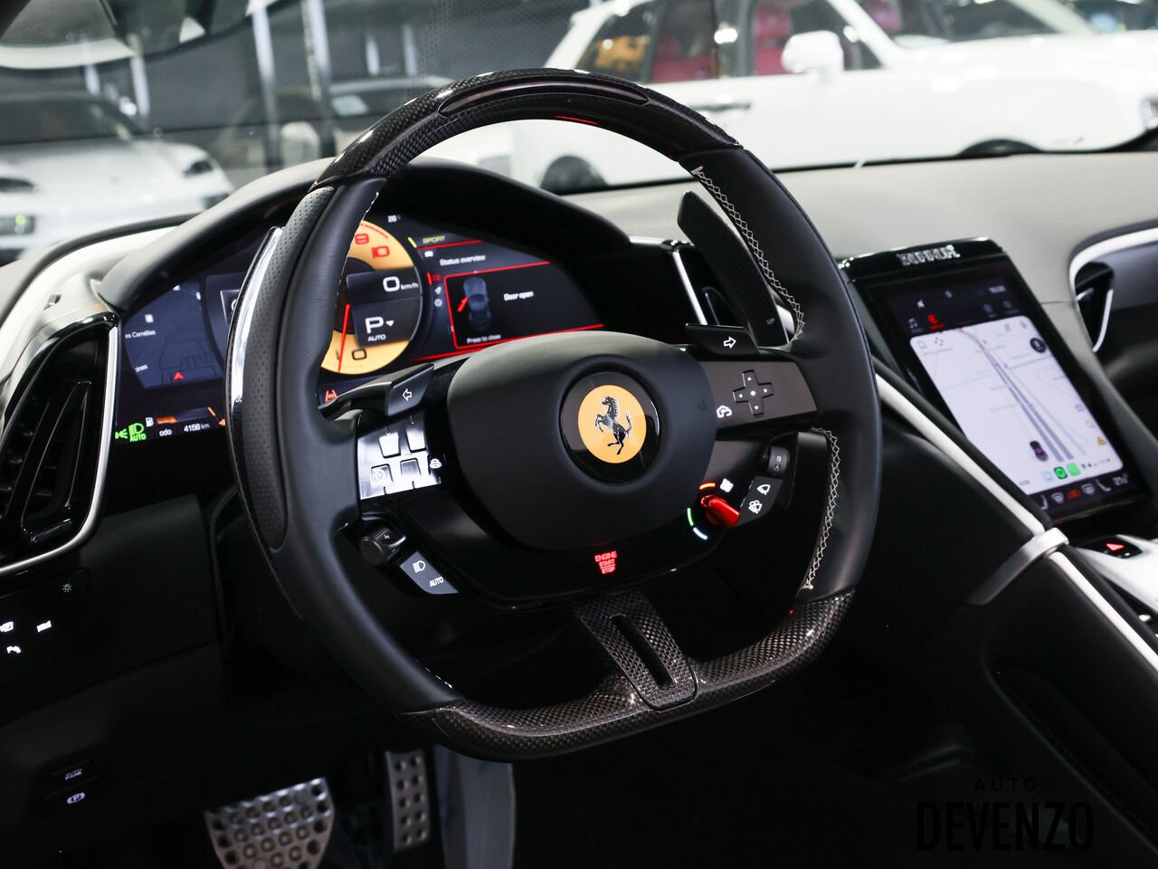 2025 Ferrari Roma Black Saint-Eustache - photo #14