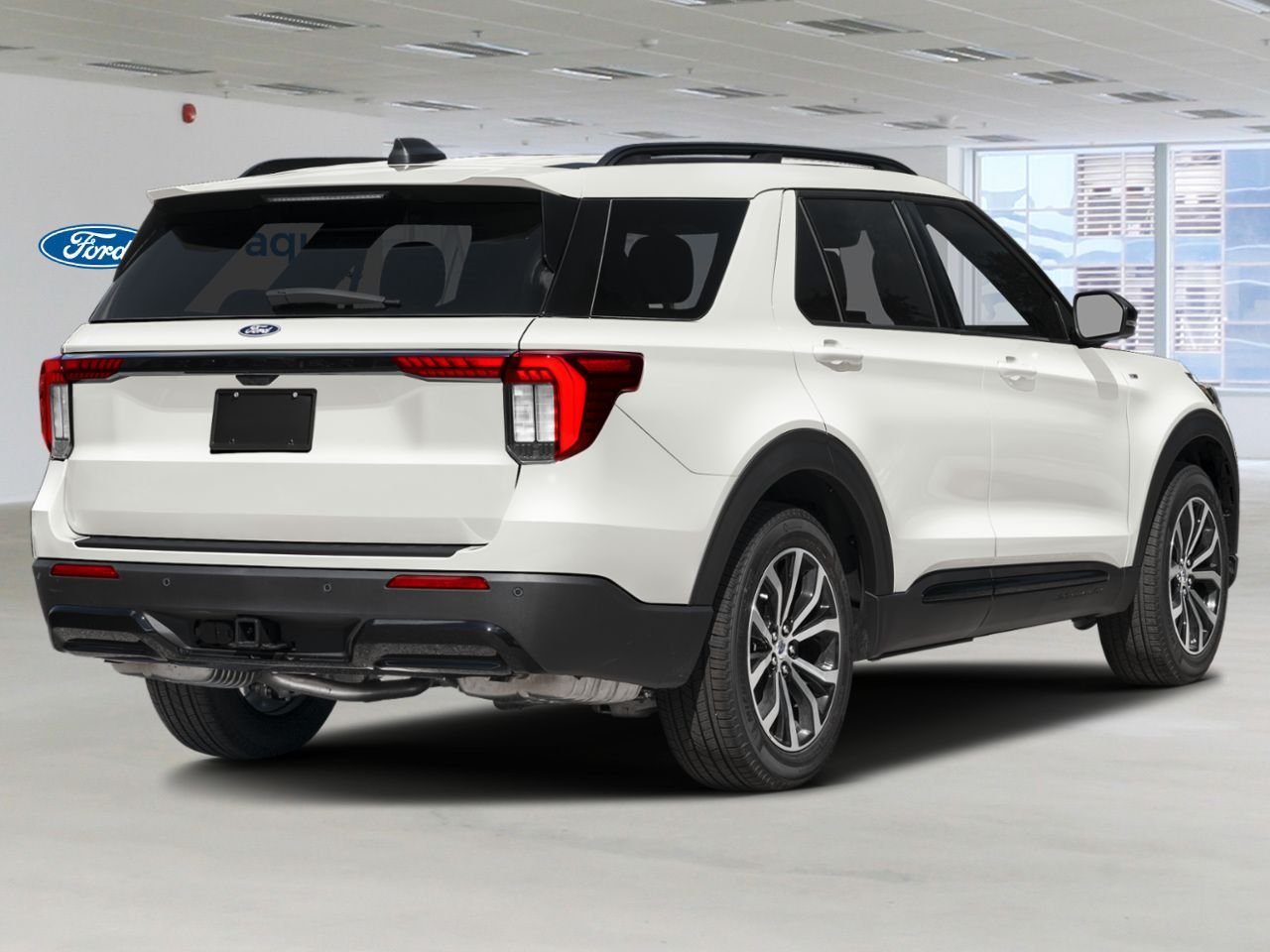 Ford Explorer 2027 Blanc astral métallisé trois couches Rouyn-Noranda - photo #2