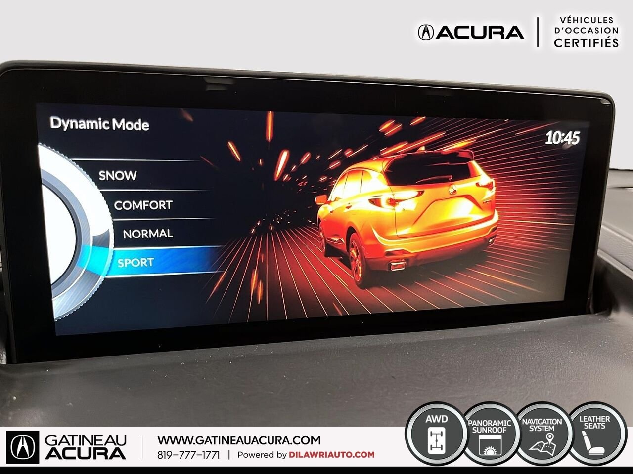 Acura RDX A-Spec SH-AWD 2023 Blanc Gatineau - photo #7