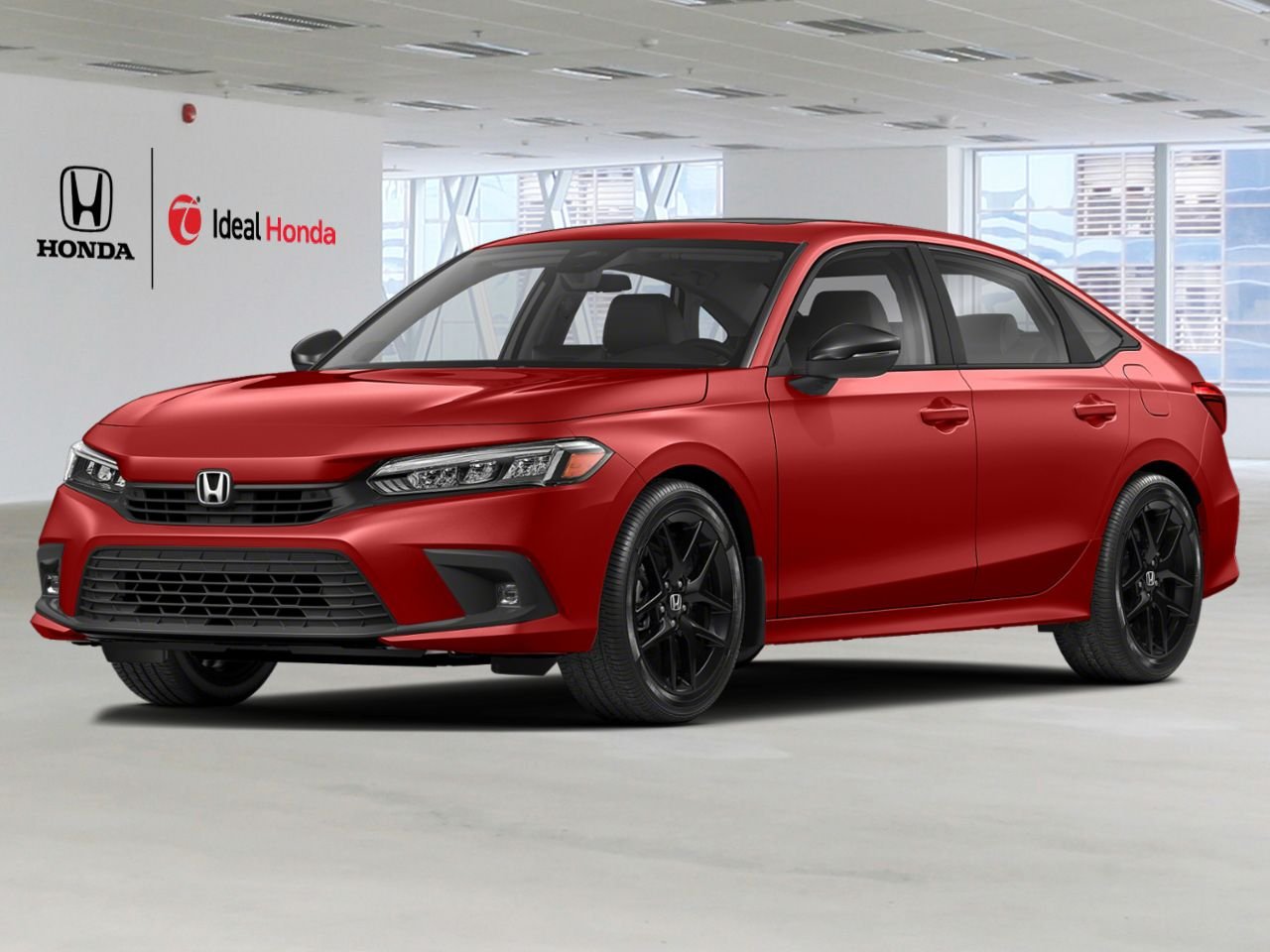 2022 Honda Civic Sedan Red Mississauga - photo #0