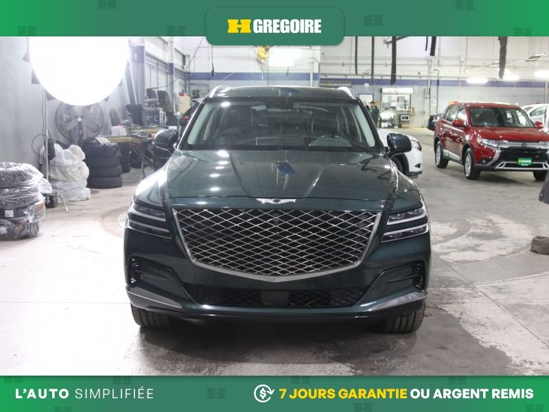 2021 Genesis GV80 3.5T Advanced AWD AUTO A/C MAGS CUIR TOIT NAV CAM Grey