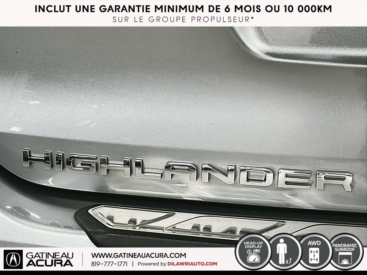 Toyota Highlander Platinum AWD 2021 Argent Gatineau - photo #17