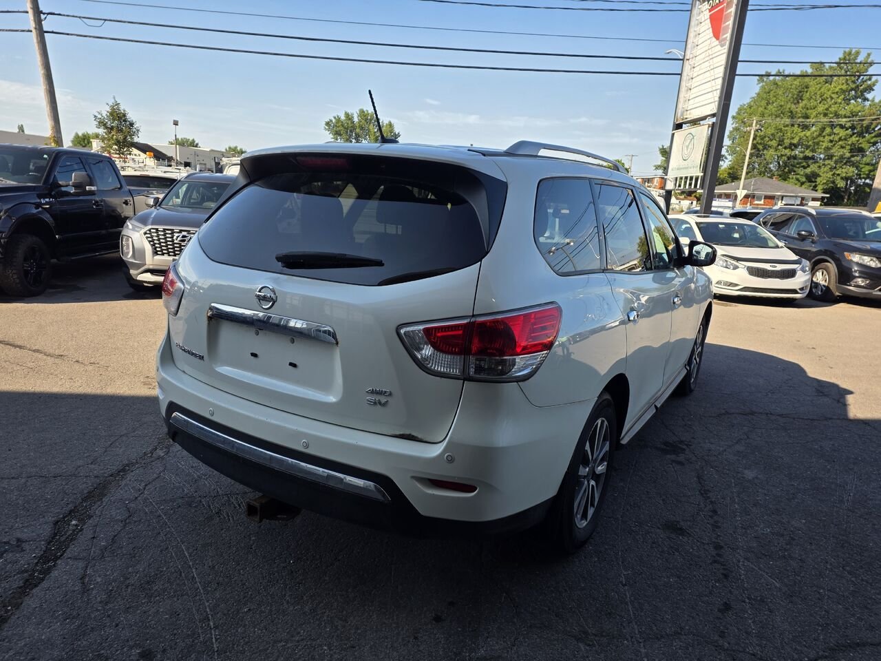 Nissan Pathfinder 2016 Blanc Longueuil, - photo #5
