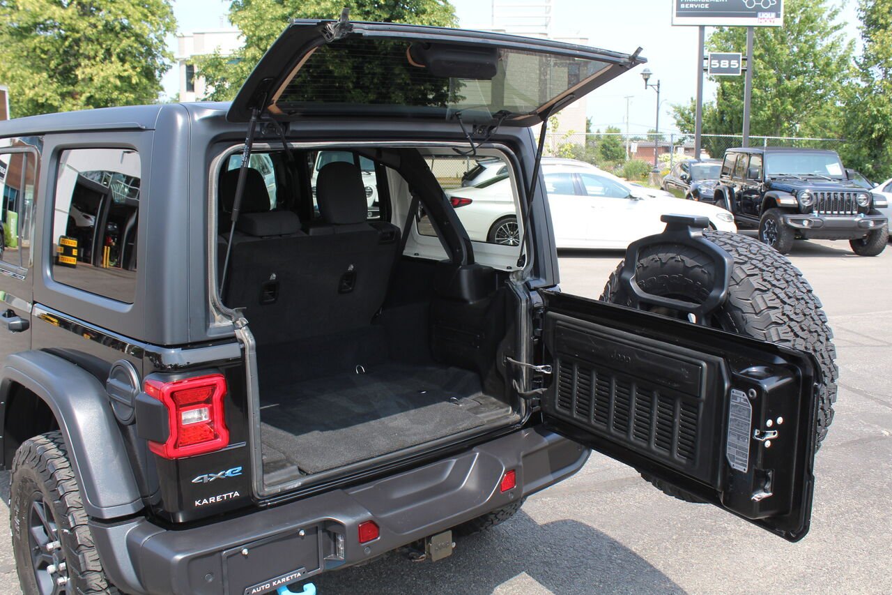 2024 Jeep Wrangler 4xe VIN: 1C4RJXN61RW131569 Black Sainte-Rose - photo #6