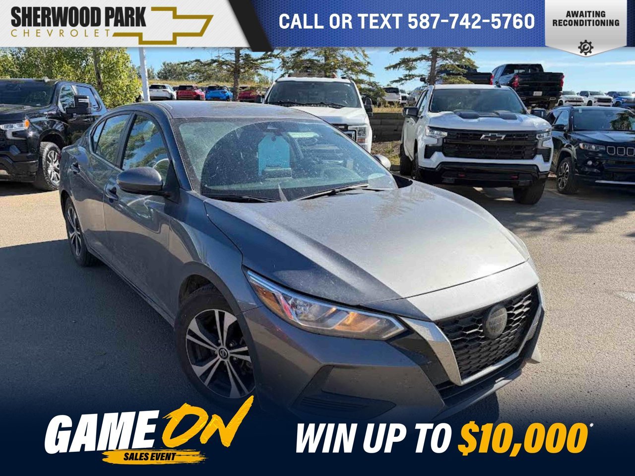 2023 Nissan Sentra SV CVT Grey Sherwood Park - photo #0