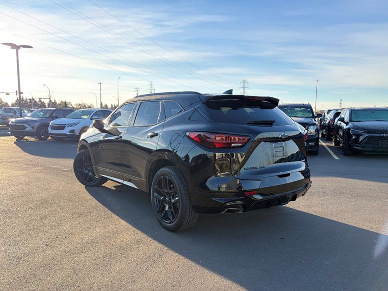 2024 Chevrolet Blazer AWD 4dr RS Black Sherwood Park - photo #3