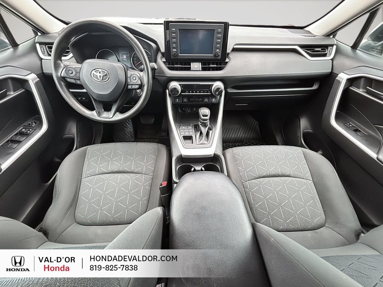2021 Toyota RAV4 LE AWD BAS KM White Val-d'Or - photo #7