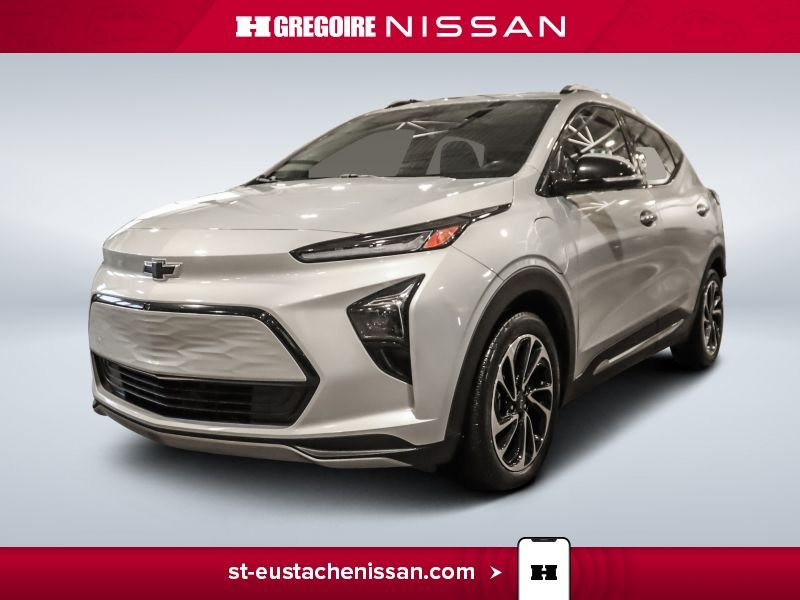 2022 Chevrolet Bolt EUV Premier CUIR MAGS CAMERA ELECTRIQUE TOIT PANORAMIQ Grey