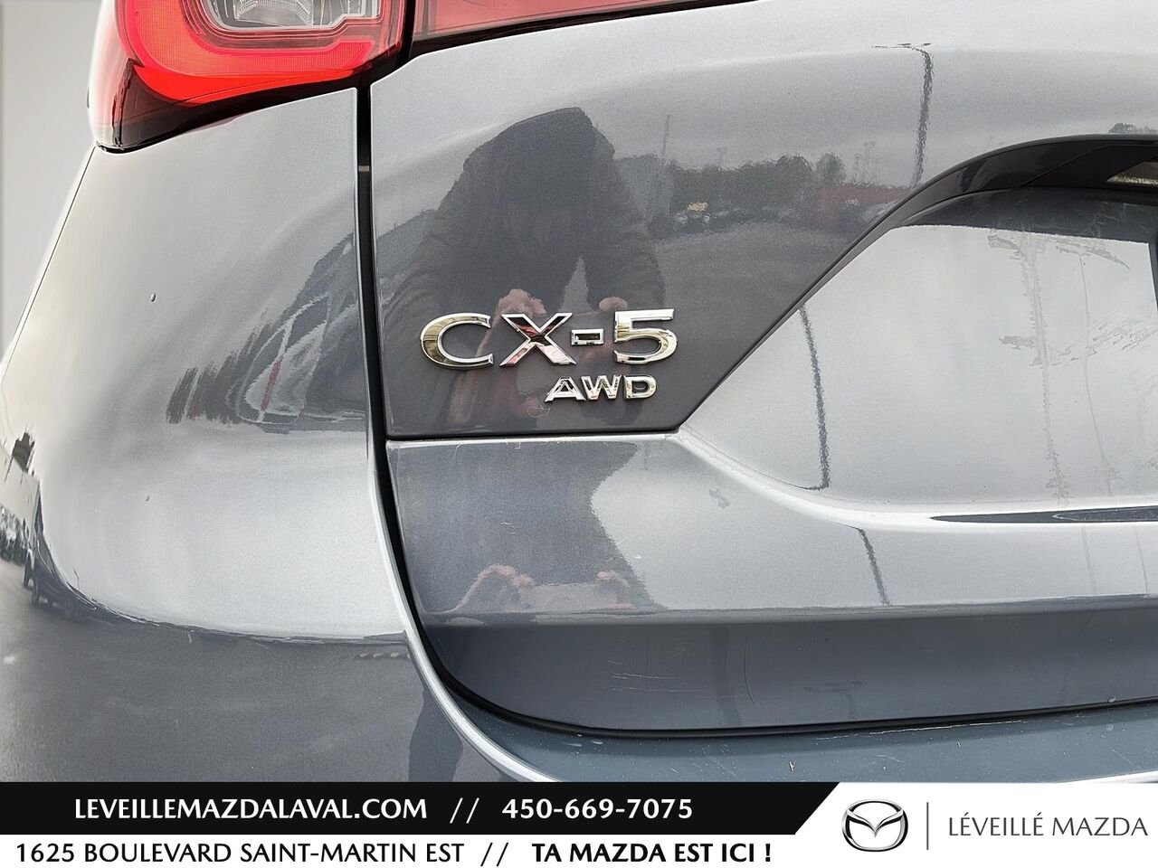 2024 Mazda CX-5 GS TI sans désactivation de cylindres Grey Laval - photo #9